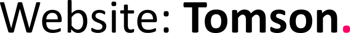 Naar de site van Tomson.eu/web